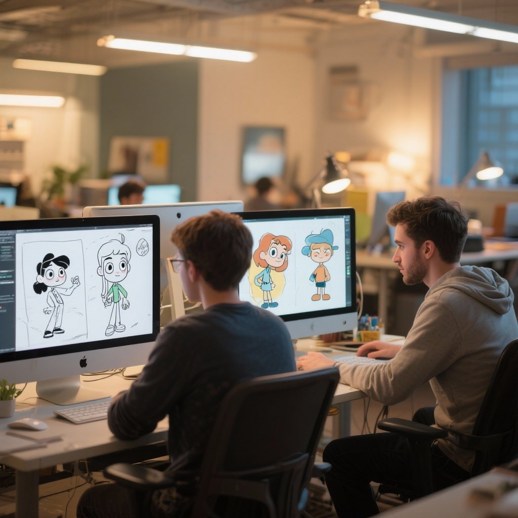 Behind the Scenes of Animation Studios